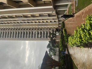 Balcony in 2 BHK Apartment at Chandak 34 Park Estate, Goregaon West – for Rent
