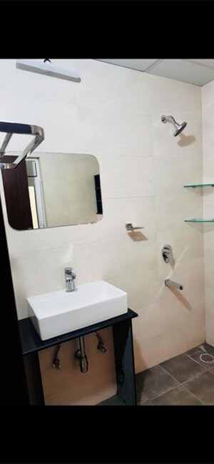 Bathroom in 3 BHK Apartment at ASBL Spire, Kokapet – for Rent
