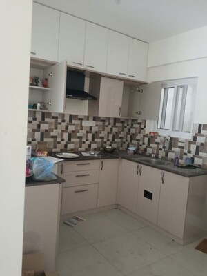 Kitchen in 3 BHK Apartment at Alpine Pyramid, Sahakara Nagar – for Rent