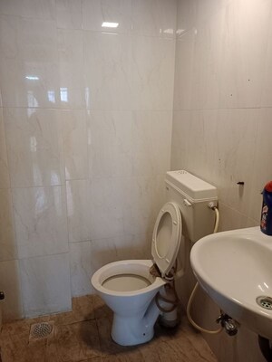 Bathroom in 3.5 BHK Apartment at Royal Palms Garden View, Goregaon East – for Rent