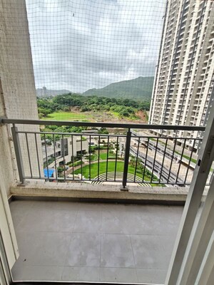 Balcony in 2 BHK Apartment at Godrej Emerald, Ghodbunder Road – for Rent