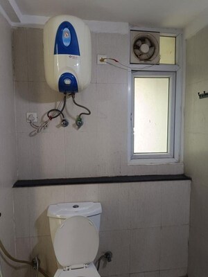 Bathroom in 3 BHK Apartment at Ramprastha City The Edge Towers, Sector 37d – for Rent
