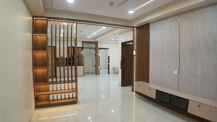 Living Room, my-home-sayuk 3 Bedroom 2828 Sq.Ft. Apartment In Tellapur Hyderabad 10591889