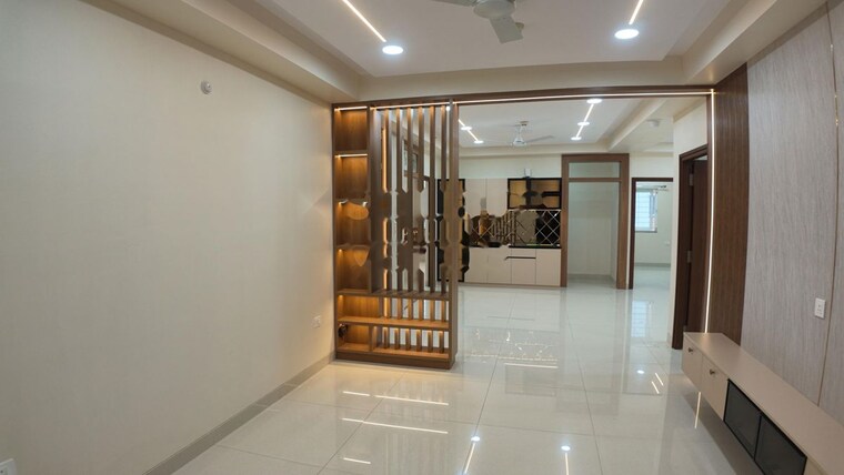 Living Room, my-home-sayuk 3 Bedroom 2828 Sq.Ft. Apartment In Tellapur Hyderabad 10591889