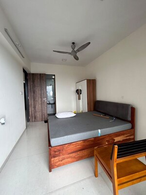Bedroom in 3 BHK Apartment at Tricity Promenade, Seawoods – for Rent