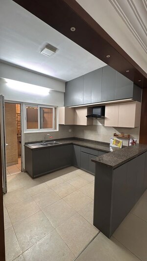 Kitchen in 3 BHK Apartment at G Corp The Icon, Thanisandra Main Road – for Rent