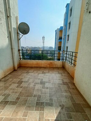 Terrace in 2 BHK Apartment at Sharada Spandan Apartments, Warje – for Rent