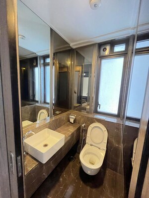 Bathroom in 2 BHK Apartment at Lodha The Park, Worli – for Rent