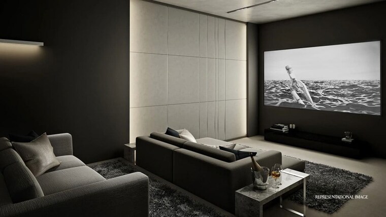 Living Room, dynamix-divum 2 Bedroom 985 Sq.Ft. Apartment In Malad East Mumbai 10591957