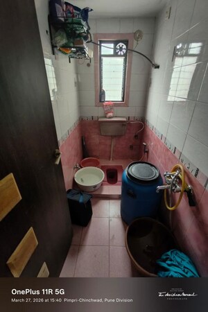 Bathroom in 2 BHK Apartment at Pimple Nilakh – for Sale