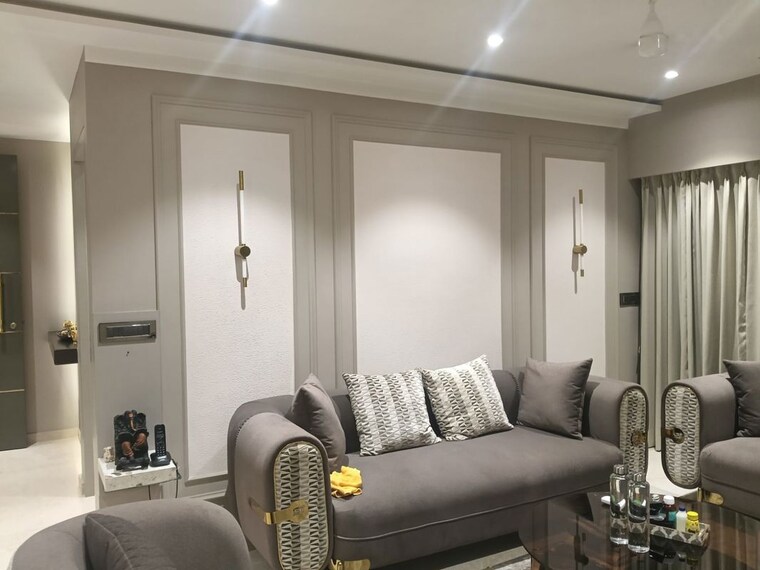 Tv Room, goodwill-wisteria 3 Bedroom 1169 Sq.Ft. Apartment In Vashi Sector 19d Navi Mumbai 10591932