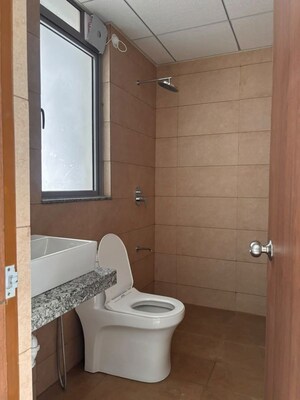 Bathroom in 3 BHK Apartment at Kalpataru Immensa, Kolshet Road – for Rent