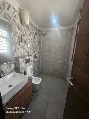 Bathroom in 2 BHK Builder Floor at Orchid Island, Sector 51 – for Rent