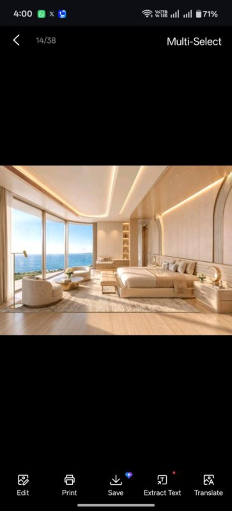 Bedroom, wadhwa-marina-vista 4 Bedroom 2500 Sq.Ft. Apartment In Pali Hill Mumbai 10591996
