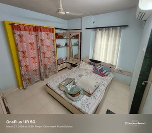 Bedroom in 2 BHK Apartment at Bora Samruddhi, Pimple Nilakh – for Sale