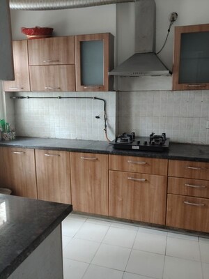 Kitchen in 3.5 BHK Apartment at 3C Lotus Boulevard, Sector 100 – for Rent