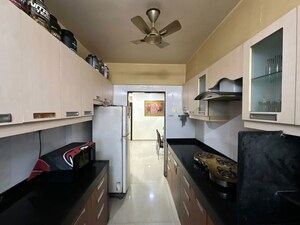 Kitchen in 3 BHK Apartment at National Sea Queen Excellency, Nerul – for Rent