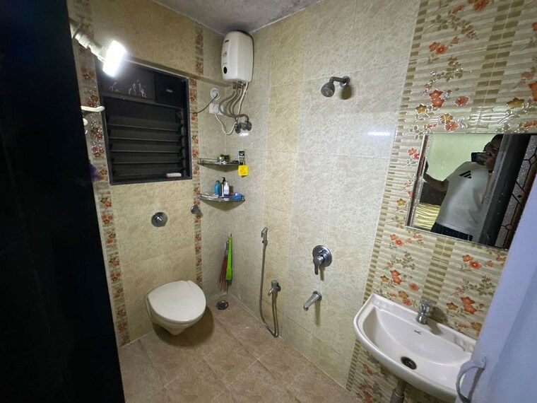 Bathroom, national-sea-queen-excellency 3 Bedroom 1100 Sq.Ft. Apartment In Nerul Navi Mumbai 10592035