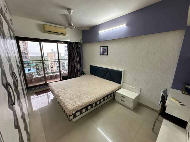 Bedroom, national-sea-queen-excellency 3 Bedroom 1100 Sq.Ft. Apartment In Nerul Navi Mumbai 10592035
