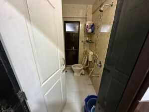 Bathroom in 3 BHK Apartment at National Sea Queen Excellency, Nerul – for Rent
