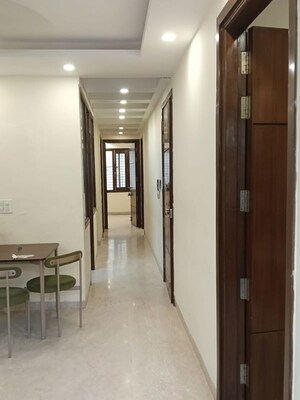 Building Lobby in 3 BHK Builder Floor at East Of Kailash – for Rent