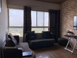 Living Room in 1 BHK Apartment at PGD Pinnacle, Mundhwa – for Rent