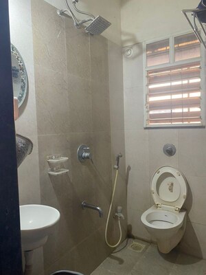 Bathroom in 1 BHK Apartment at PGD Pinnacle, Mundhwa – for Rent