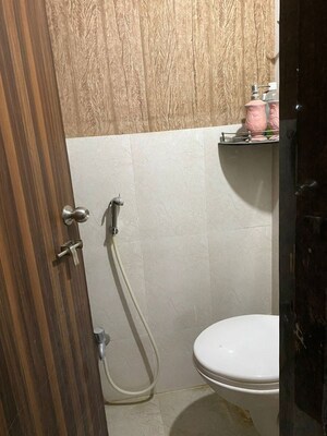 Bathroom in 1 BHK Apartment at PGD Pinnacle, Mundhwa – for Rent