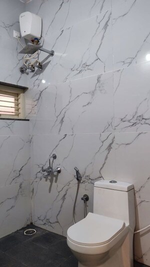 Bathroom in 2 BHK Builder Floor at Hbr Layout – for Rent