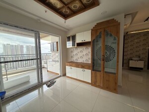 Balcony in 3 BHK Apartment at ASBL Spectra, Financial District – for Rent