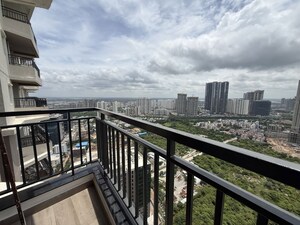 Balcony in 3 BHK Apartment at ASBL Spectra, Financial District – for Rent