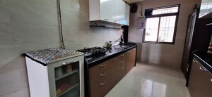 Kitchen in 3 BHK Apartment at Sindhi Society, Chembur – for Rent