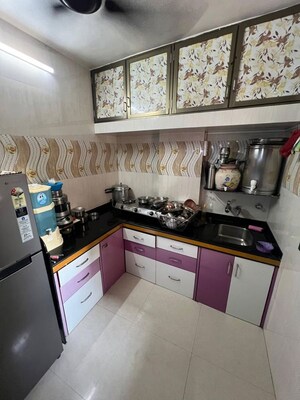 Kitchen in 1 BHK Builder Floor at Dombivli East – for Rent