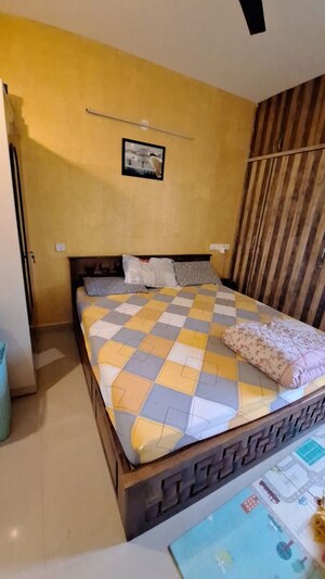 Bedroom in 2 BHK Apartment at SLV Green City, Thanisandra Main Road – for Rent