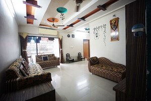Living Room in 2 BHK Apartment at Sola – for Sale