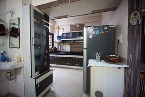 Kitchen in 2 BHK Apartment at Sola – for Sale
