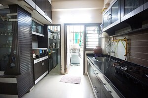 Kitchen in 2 BHK Apartment at Sola – for Sale
