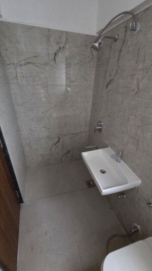 Bathroom in 2 BHK Apartment at Vertical Alcinia, Mohammadwadi – for Rent
