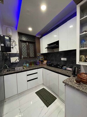 Kitchen in 2 BHK Builder Floor at Chattarpur – for Rent