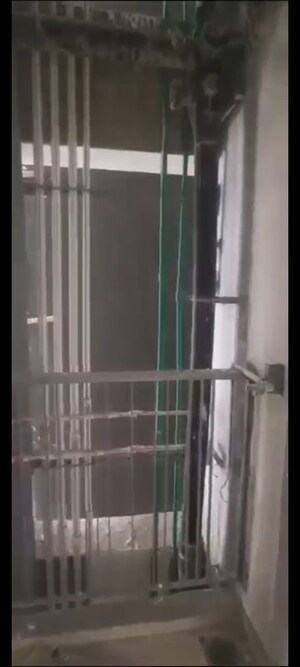 Staircase in 2 BHK Apartment at Kalpataru Immensa, Kolshet Road – for Rent