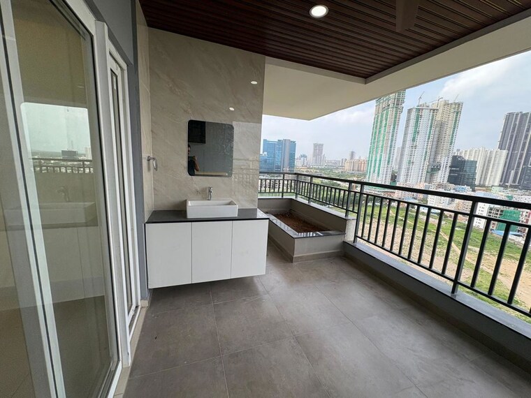 Balcony, asbl-spire 3 Bedroom 2120 Sq.Ft. Apartment In Kokapet Hyderabad 10592279