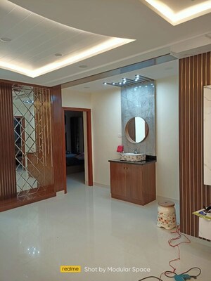 Living Room in 3 BHK Apartment at Bricks Skywoods, Tellapur – for Rent