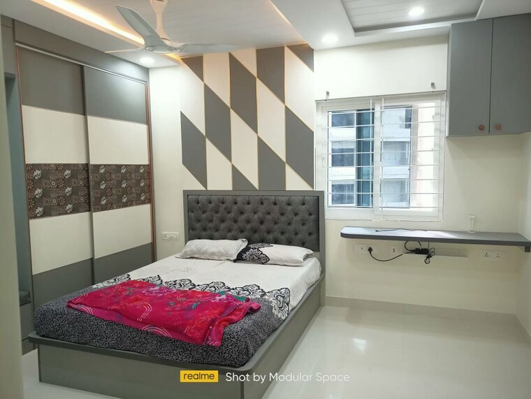 Bedroom, bricks-skywoods 3 Bedroom 2100 Sq.Ft. Apartment In Tellapur Hyderabad 10592297