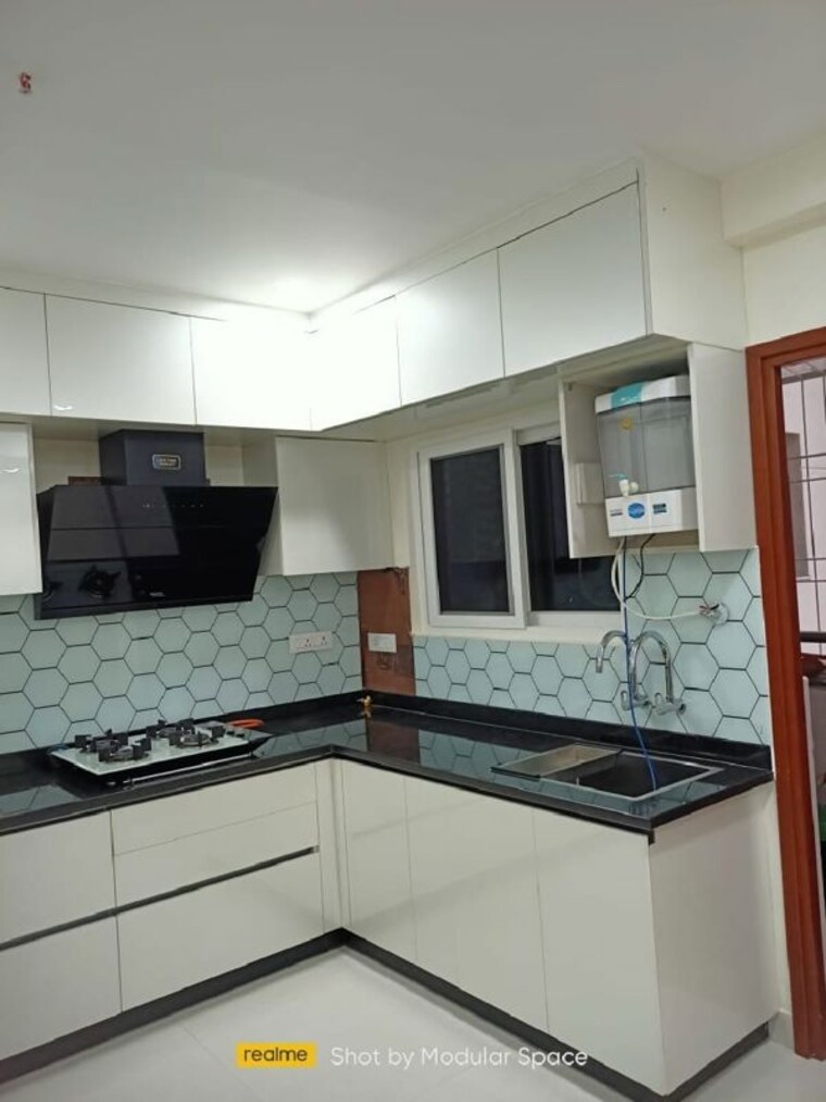 Kitchen, bricks-skywoods 3 Bedroom 2100 Sq.Ft. Apartment In Tellapur Hyderabad 10592297