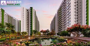 2.5 BHK Apartment – Exterior View View at Adarsh Parkland, Panathur - for Sale