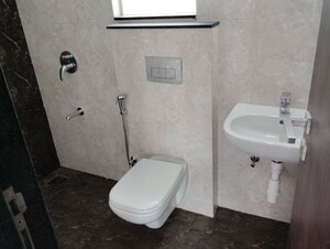 Bathroom in 2 BHK Apartment at Wakad – for Rent
