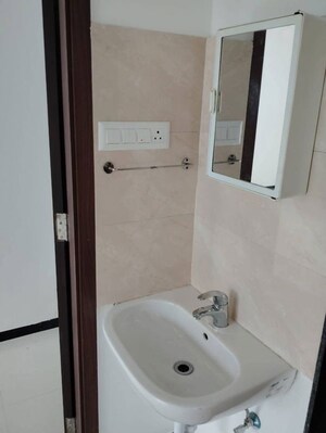 Bathroom in 2 BHK Apartment at Wakad – for Rent