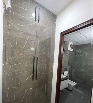 Bathroom in 3 BHK Apartment at Maya Green Lotus Utsav, International Airport Road – for Rent