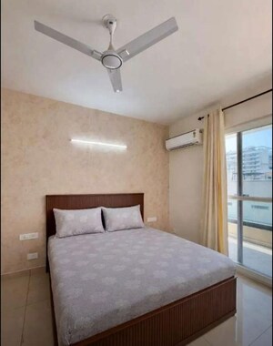 Bedroom in 3 BHK Apartment at Maya Green Lotus Utsav, International Airport Road – for Rent