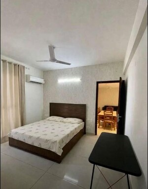 Bedroom in 3 BHK Apartment at Maya Green Lotus Utsav, International Airport Road – for Rent